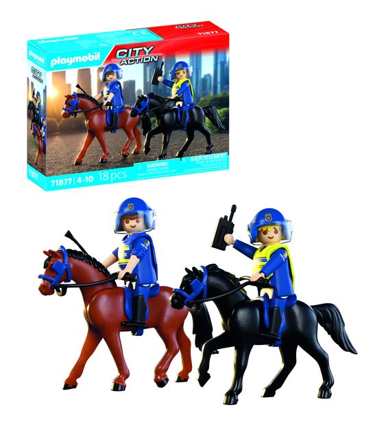 Playmobil 71877 City Action Polizeireiterstaffel f&uuml;r 12,99 Euro
