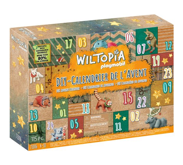 Playmobil DIY Adventskalender: Tierische Weltreise f&uuml;r 28,99 Euro