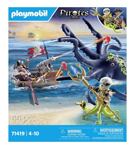 Playmobil Kampf gegen den Riesenoktopus f&uuml;r 29,99 Euro