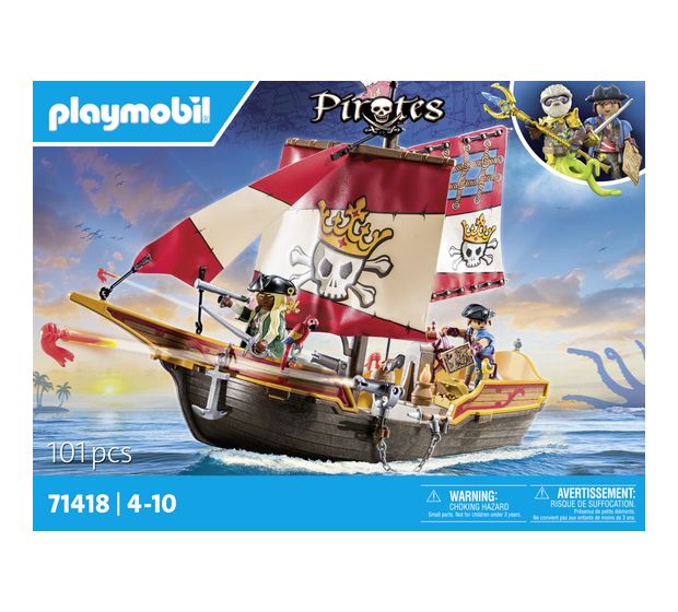 Playmobil Kleines Piratenschiff f&uuml;r 49,99 Euro