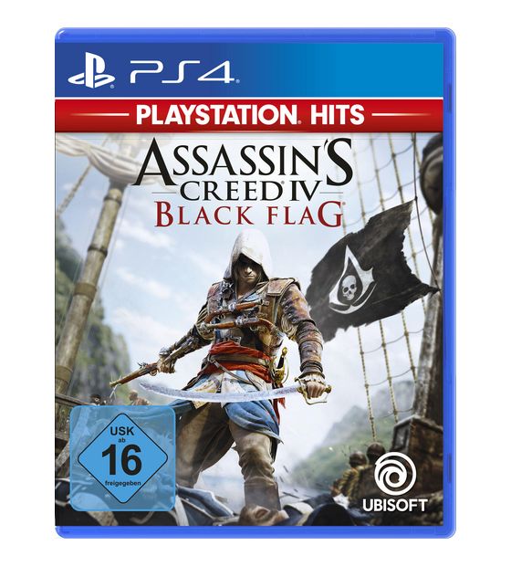 PlayStation Hits: Assassin's Creed IV - Black Flag (PlayStation 4) f&uuml;r 19,99 Euro
