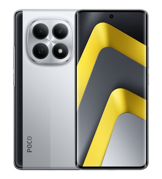 POCO M8 512 GB 5G Smartphone 17,2 cm (6.77") Android 50 MP Dual Kamera Dual Sim WiFi 5  (Silber) f&uuml;r 293,00 Euro