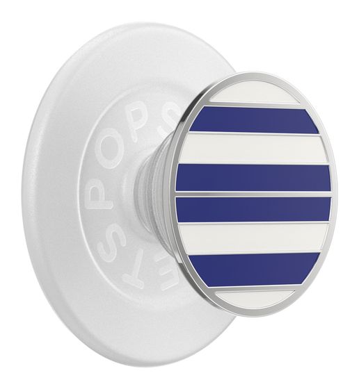 PopSockets PopGrip Enamel Nautical Stripe Fingerring  (Blau, Weiß) f&uuml;r 34,99 Euro