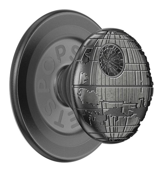 PopSockets PopGrip MagSafe Enamel Death Star Fingerring für Apple iPhone 12+  (Schwarz) f&uuml;r 34,99 Euro