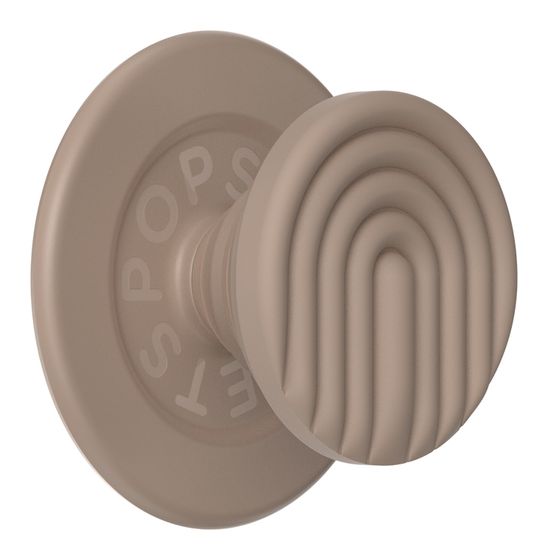 PopSockets PopGrip MagSafe Latte Curves Fingerring für Apple iPhone 12+  (Beige) f&uuml;r 29,99 Euro