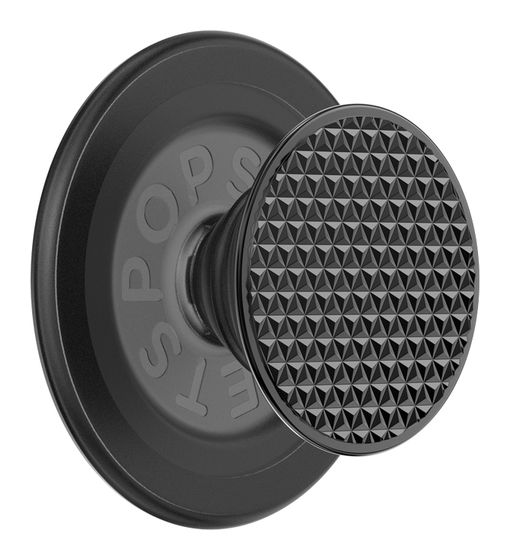 PopSockets PopGrip MagSafe Triangle Knurl Black Aluminum Fingerring für Apple iPhone 12+  (Schwarz) f&uuml;r 29,99 Euro