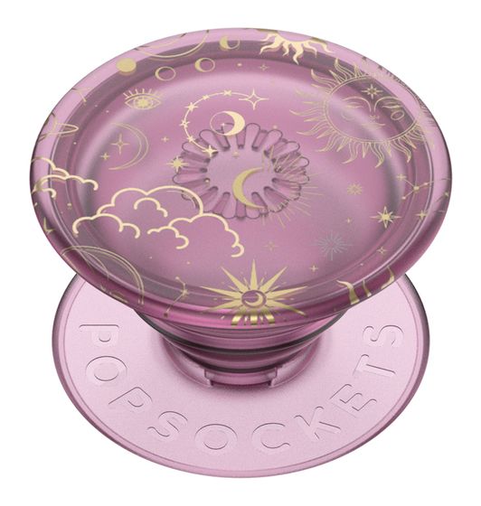 PopSockets PopGrip PlantCore Celestial Mauve Fingerring für Universal (Malve, Durchscheinend) f&uuml;r 14,99 Euro