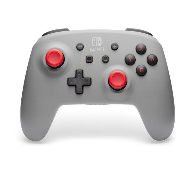 PowerA Wireless Controller Analog / Digital Gamepad für Nintendo Switch, Nintendo Switch Lite, Nintendo Switch OLED  (Grau) f&uuml;r 37,99 Euro