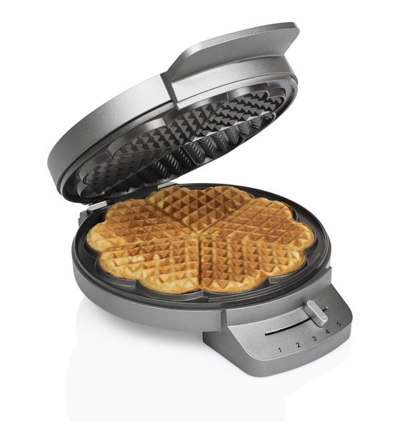 PRINCESS 132380 DeLuxe Waffeleisen Herz (Form) für 5 Waffel(n) 1200 W f&uuml;r 32,99 Euro