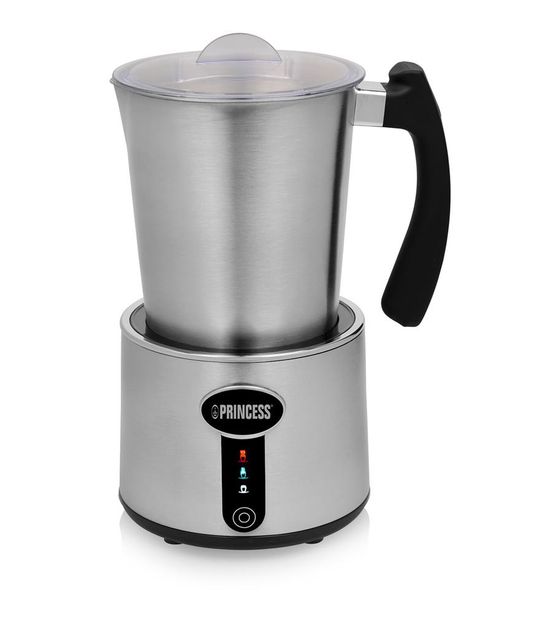 PRINCESS 243005 Milchaufschäumer Automatischer Milchaufschäumer/-wärmer ca. 0,25 ml  (Silber) f&uuml;r 49,49 Euro