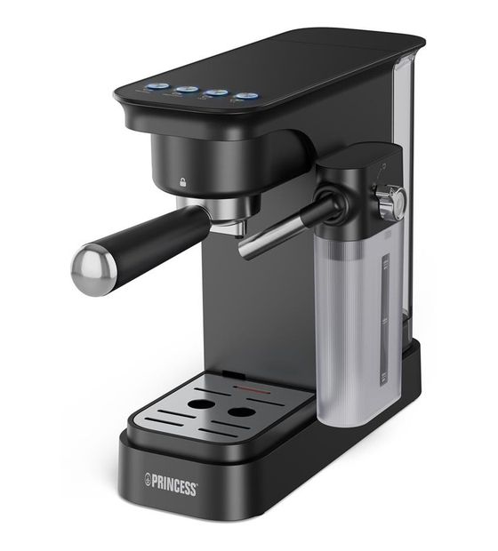 PRINCESS 249422 Siebträger Kaffeemaschine 20 bar 1400 W  (Schwarz) f&uuml;r 119,99 Euro