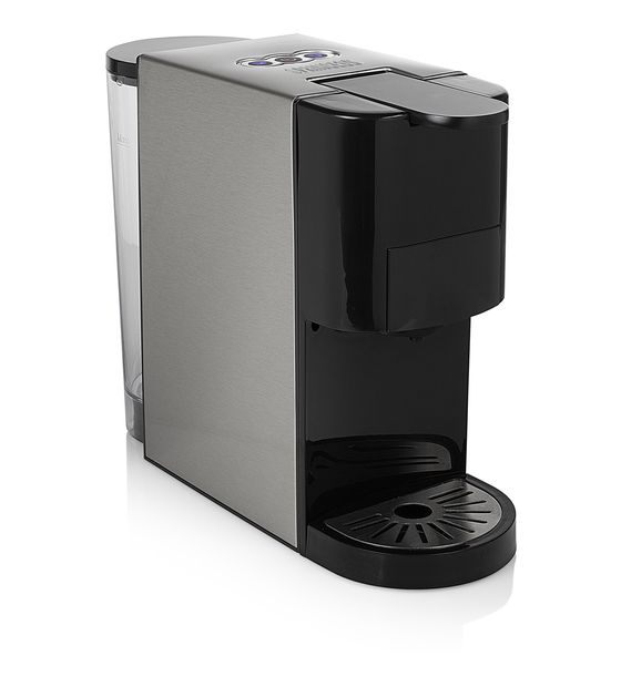 PRINCESS 249450 Kaffeekapsel, Kaffeepad, Gemahlener Kaffee Maschine  (Schwarz, Edelstahl) f&uuml;r 96,49 Euro