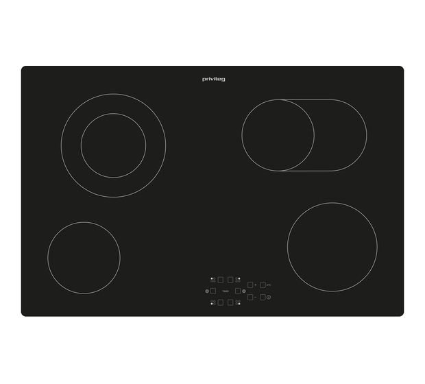 Privileg PCTAC7042NE autarkes 75 cm Glaskeramik Kochfeld/Herdplatte 4 Zone(n) f&uuml;r 326,00 Euro