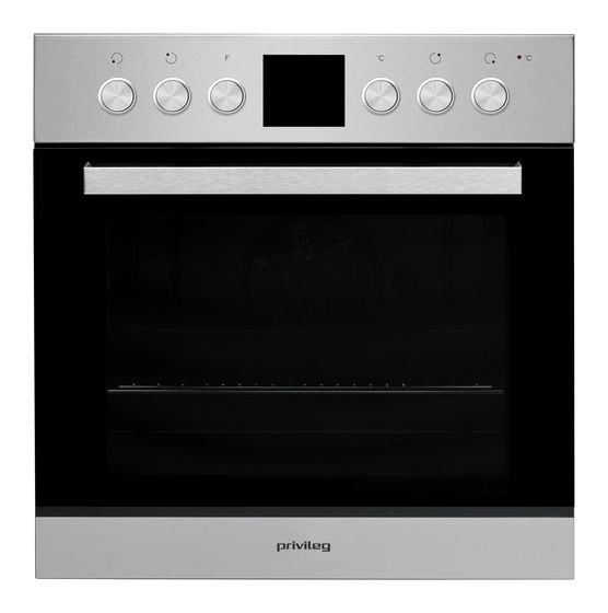 Privileg SET PV820IN Herdset normal AutoClean mit 60 cm Glaskeramik Kochfeld f&uuml;r 506,00 Euro