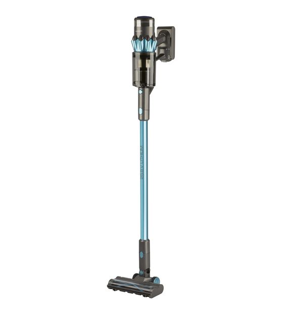 ProfiCare PC-BS3138A Handstaubsauger Beutellos bis 45 min Laufzeit 25,9 V HEPA  (Grau, Türkis) f&uuml;r 179,99 Euro