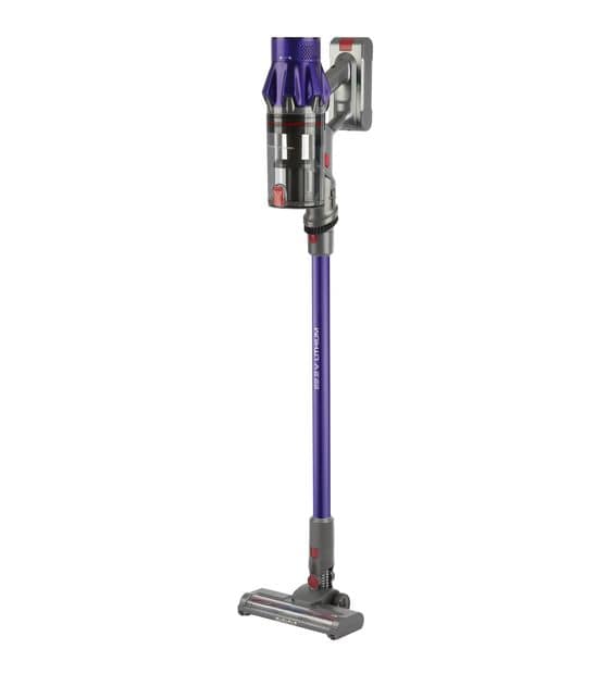 ProfiCare PC-BS3148A Handstaubsauger Beutellos bis 35 min Laufzeit 22,2 V HEPA  (Grau, Violett) f&uuml;r 139,99 Euro