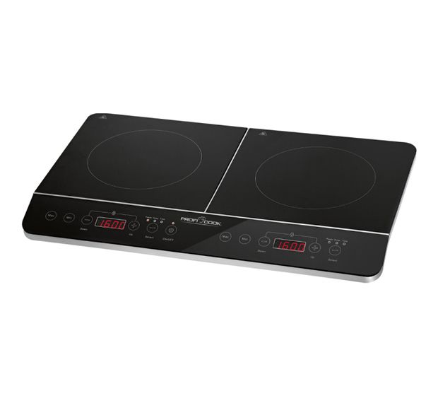 ProfiCook PC-DKI1067 60.5 cm Induktions Kochfeld/Herdplatte 2 Zone(n) f&uuml;r 100,99 Euro