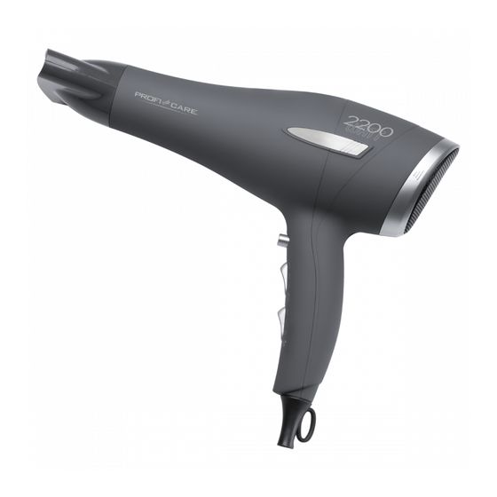 ProfiCook PC-HT3045 Haartrockner 2200 W  (Anthrazit, Silber) f&uuml;r 19,99 Euro