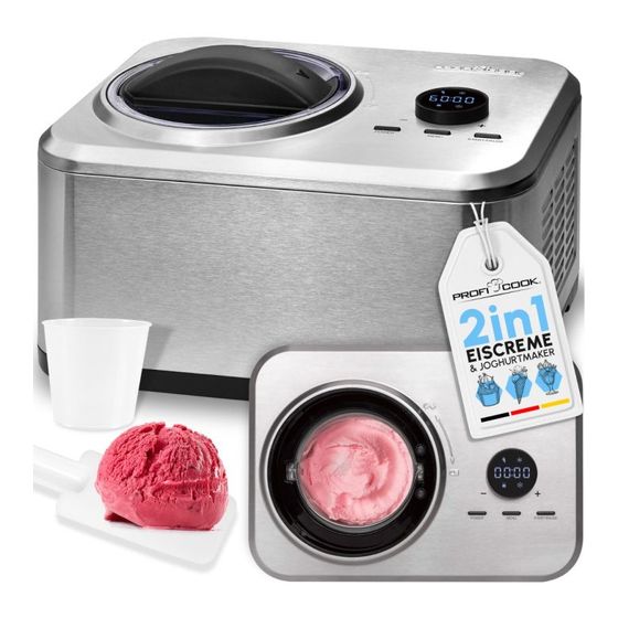 ProfiCook PC-ICM1268 1,5 l Eismaschine 150 W f&uuml;r 194,99 Euro