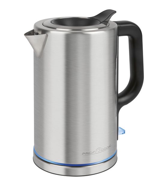 ProfiCook PC-WKS1321 1,7 l Wasserkocher 2200 W  (Schwarz, Edelstahl) f&uuml;r 28,99 Euro