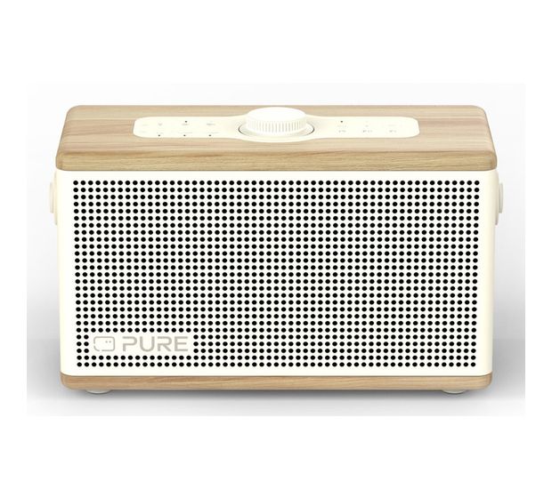 Pure Classic Aura 40 W Bluetooth Lautsprecher IPX2 Laufzeit bis 30 h  (Weiß) f&uuml;r 113,99 Euro
