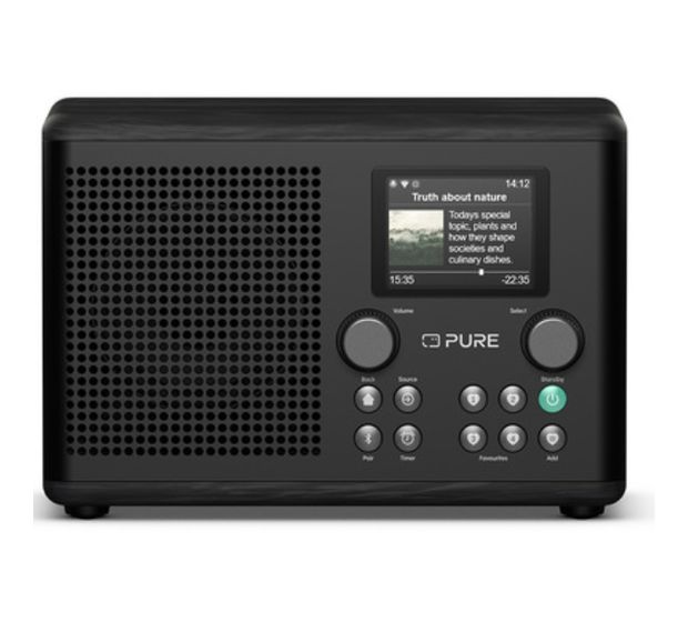 Pure Classic H4i Bluetooth DAB+, FM Radio Internet  (Schwarz) f&uuml;r 104,99 Euro