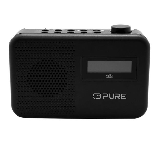 Pure Elan One 2 Bluetooth DAB+, FM Radio Tragbar  (Schwarz) f&uuml;r 39,99 Euro