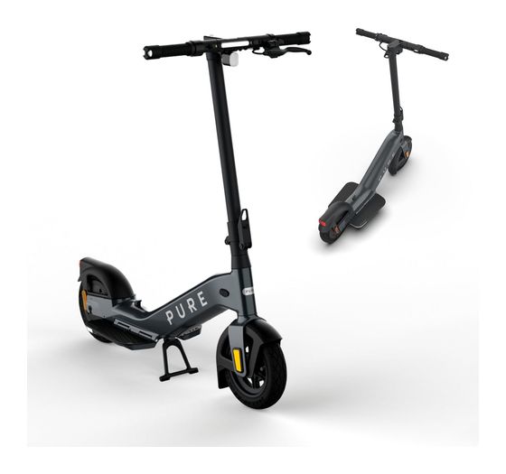 Pure Electric Advance+ 924 W E-Scooter 12 Ah 62,4 km Reichweite 16,2 kg  (Grau) f&uuml;r 899,00 Euro