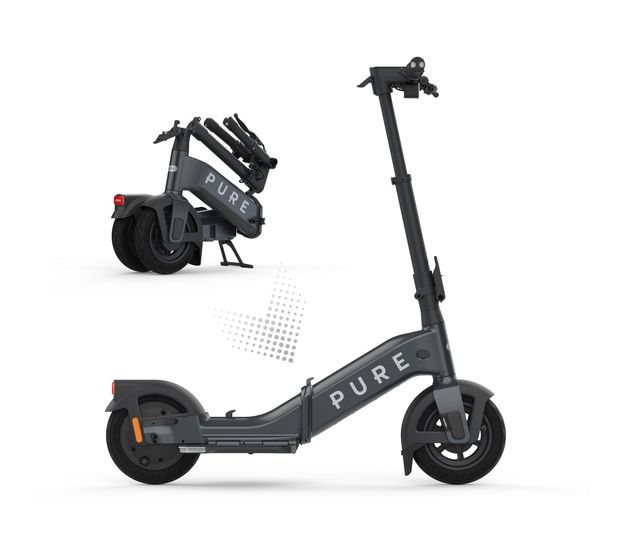 Pure Electric Advance Flex 924 W E-Scooter 9,5 Ah 52 km Reichweite 16,2 kg  (Platin) f&uuml;r 999,00 Euro