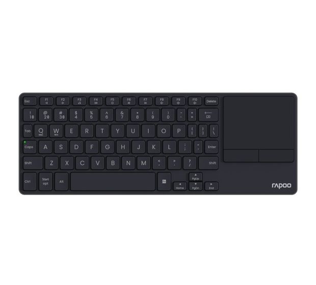 Rapoo E2810M Büro Tastatur RF Wireless + Bluetooth 2.4 GHz  (Dunkles Grau) f&uuml;r 39,49 Euro