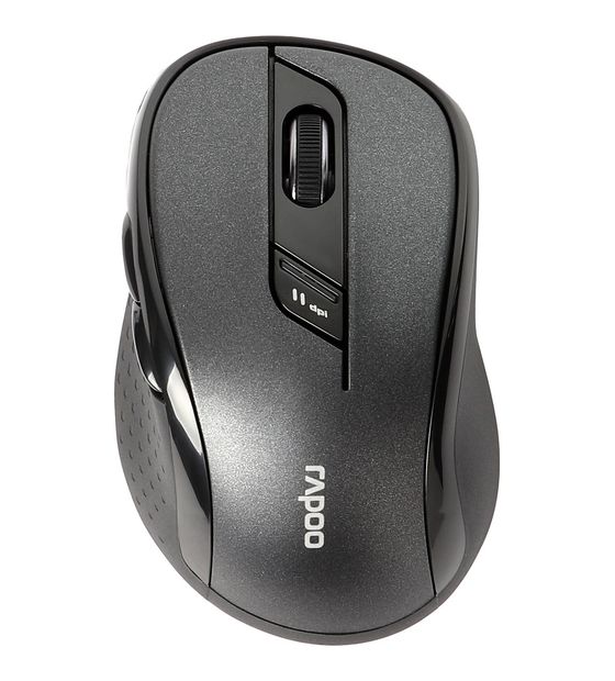 Rapoo M500 Silent 1600 DPI Büro Maus Optisch  (Schwarz) f&uuml;r 20,49 Euro