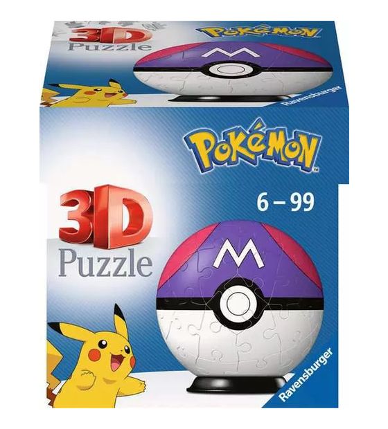 RAVENSBURGER 3D Puzzle Ball Puzzle-Ball Pokémon Meisterball f&uuml;r 7,99 Euro