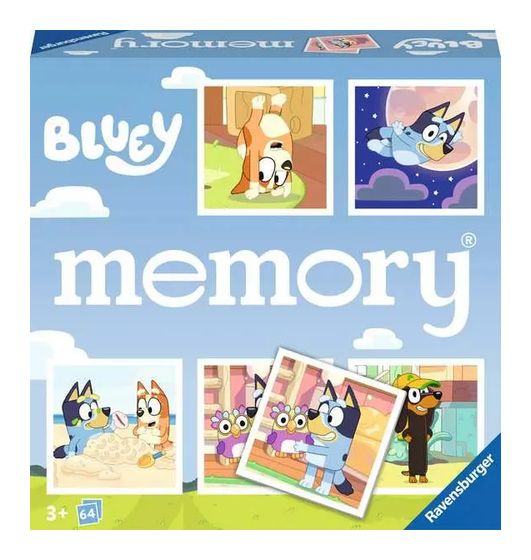 RAVENSBURGER Memory Bluey Kartenspiel ab 3 Jahr(e) f&uuml;r 17,99 Euro