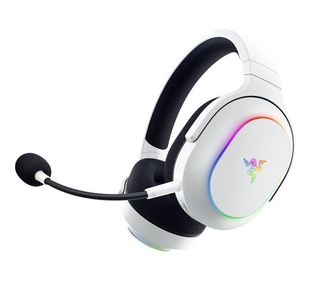 Razer Barracuda X Chroma Over Ear Bluetooth Kopfhörer kabellos 70 h Laufzeit USB Typ-C  (Schwarz, Weiß) f&uuml;r 107,99 Euro