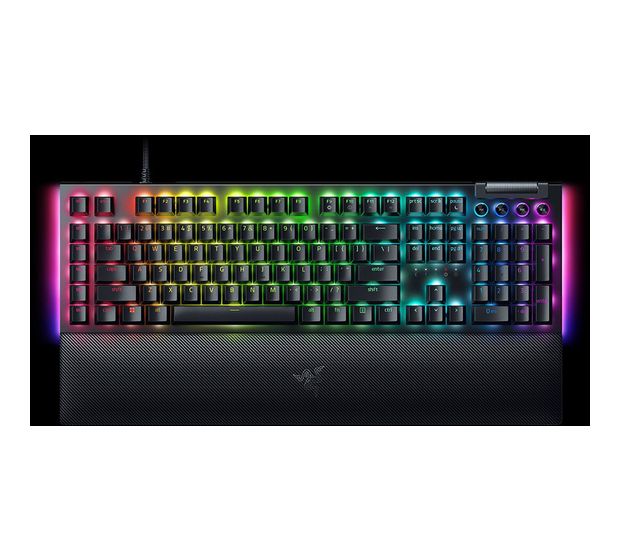Razer BlackWidow V4 RGB-LED Gaming Tastatur USB  (Schwarz) f&uuml;r 118,00 Euro