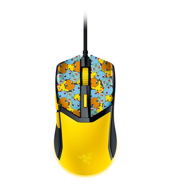 Razer Cobra 8500 DPI Gaming Maus Optisch  (Schwarz, Gelb) f&uuml;r 74,99 Euro