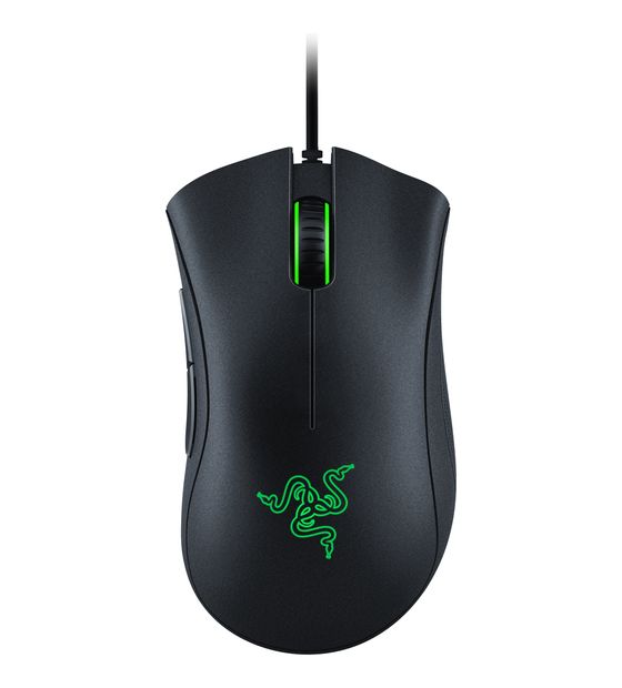 Razer DeathAdder Essential 6400 DPI Gaming Maus Optisch  (Schwarz) f&uuml;r 21,99 Euro