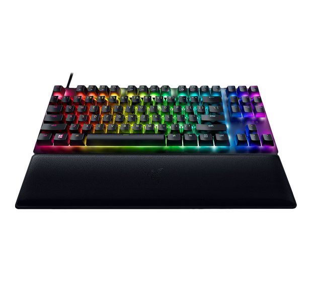 Razer Huntsman V2 Tenkeyless RGB-LED Gaming Tastatur USB  (Schwarz) f&uuml;r 174,99 Euro