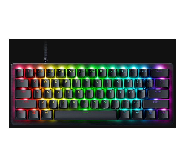 Razer Huntsman V3 Pro Mini RGB-LED Gaming Tastatur USB  (Schwarz) f&uuml;r 174,99 Euro