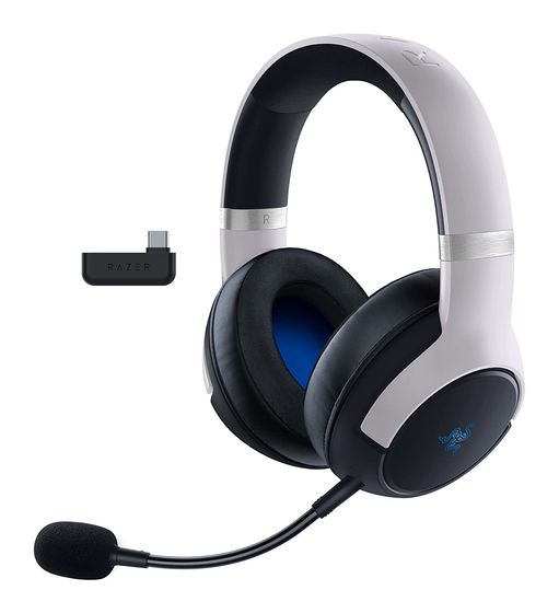 Razer Kaira Pro for PlayStation Over Ear Bluetooth Kopfhörer kabellos 50 h Laufzeit USB Typ-C  (Weiß) f&uuml;r 199,99 Euro