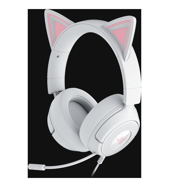 Razer Kraken Kitty V3 X Kopfhörer Kabelgebunden  (Weiß) f&uuml;r 60,49 Euro