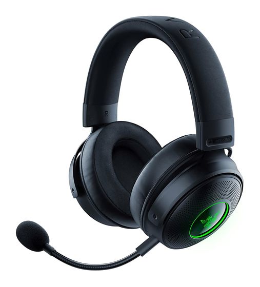 Razer Kraken V3 Pro Over Ear Kopfhörer kabelgebunden&kabellos 44 h Laufzeit USB Typ-A  (Schwarz) f&uuml;r 213,99 Euro