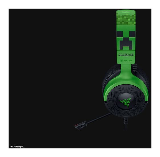 Razer Kraken V4 X Ohraufliegender Kopfhörer Kabelgebunden USB Type-C / USB Type-A  (Schwarz, Grün) f&uuml;r 94,99 Euro