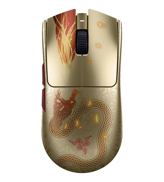 Razer Viper V3 Pro 35000 DPI Gaming Maus Optisch  (Gold, Gelb) f&uuml;r 157,99 Euro