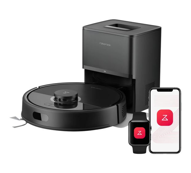 Roborock Q7 TF+ Saugroboter nass/trocken 150 min Akku 10000 Pascal Leistung  (Schwarz) f&uuml;r 205,99 Euro