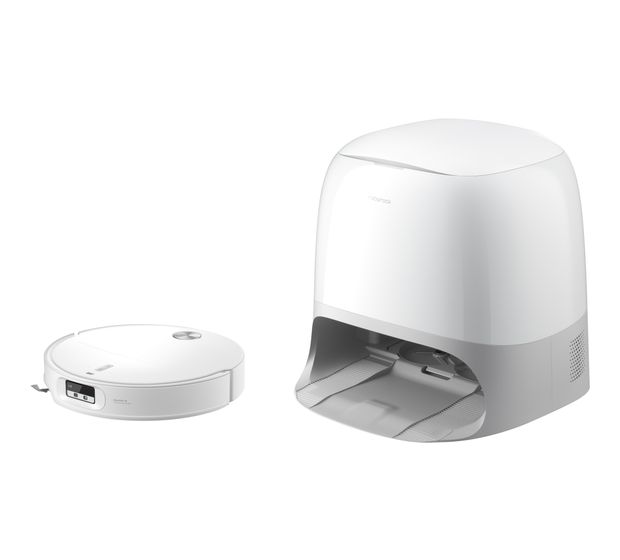 Roborock Qrevo Curv 2 ProX Saugroboter nass/trocken 25000 Pascal Leistung  (Weiß) f&uuml;r 1.299,00 Euro