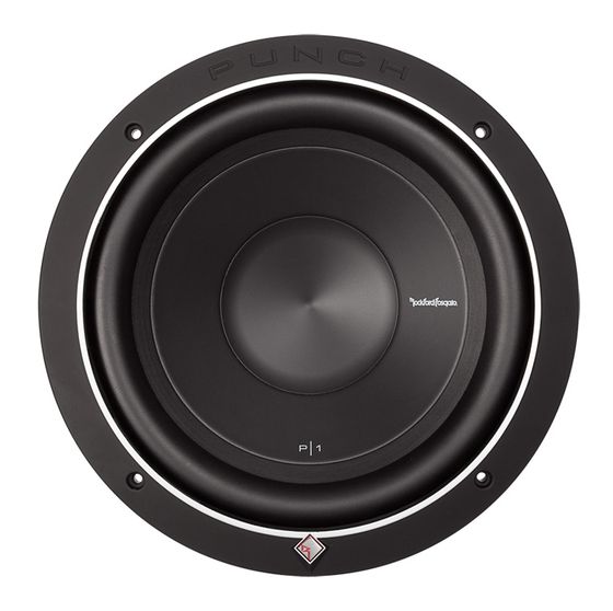 Rockford Fosgate P1S2-10 Einbaulautsprecher f&uuml;r 105,99 Euro