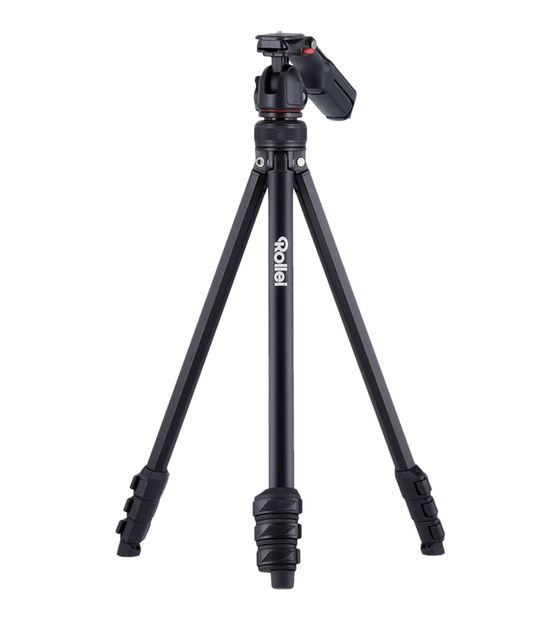Rollei Compact Creator 4 Bein(e) Stativ Digitale Film/Kameras Bluetooth  (Schwarz) f&uuml;r 28,49 Euro