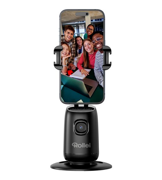 Rollei Easy Creator Desktop AI Stativ  (Schwarz) f&uuml;r 24,99 Euro
