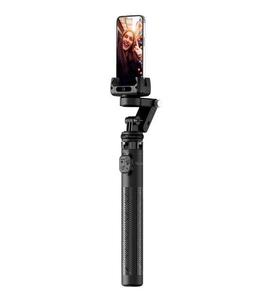 Rollei Easy Creator Gimbal AI 4 Bein(e) Stativ Smartphone Bluetooth  (Schwarz) f&uuml;r 49,49 Euro